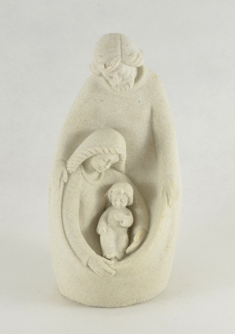 Betlémská plastika z lepeného pískovce - rustikální (vhodná i navenek)