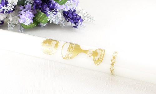 Svíčka k prvnímu svatému přijímání - motiv zlatý kalich