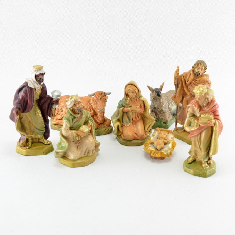 Betlém tradiční italský, základní sada figurek (10 cm), řada Klasik