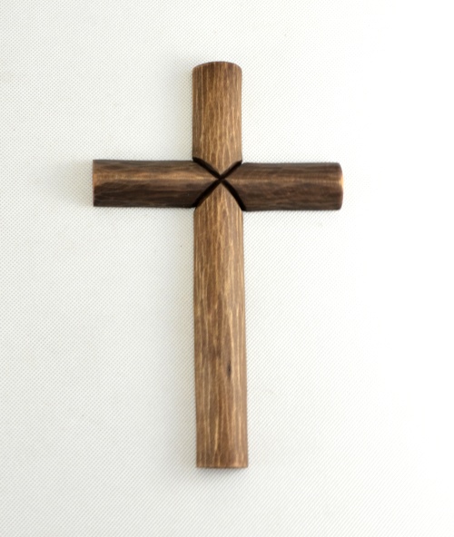 Kříž horalský trámový - Tmavě hnědá