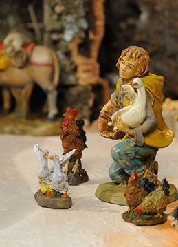 Zvířátka ze dvorku - doplnění Betléma