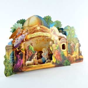 Betlém 3D – leštěný tvrdý papír, s obálkou (formát A4)