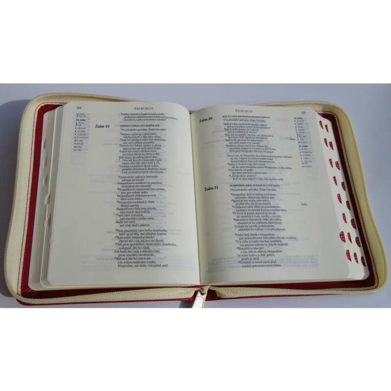 Bible na zip - menší - čokoládové desky - Image 3