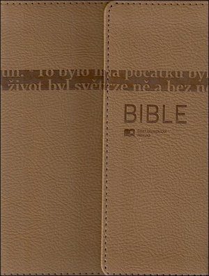 Bible s elegantní magnetickou klopou