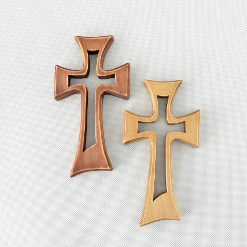 Křížek moderní obrysový - 15 cm