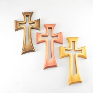 Křížek moderní obrysový – 21 cm