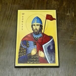 Svatý Václav – obraz na dřevě