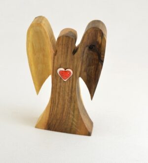 Silueta anděla – samostojná dřevořezba, vzor IV