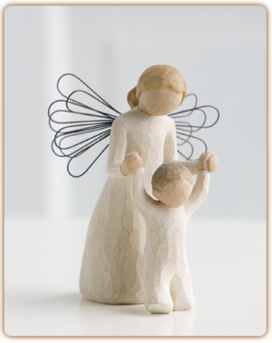 “Anděl strážný” – anděl z kolekce Willow Tree