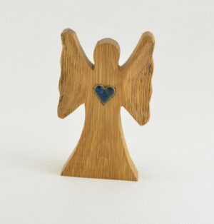 Silueta anděla – samostojná dřevořezba, vzor IX