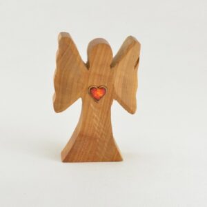 Silueta anděla – samostojná dřevořezba, vzor X