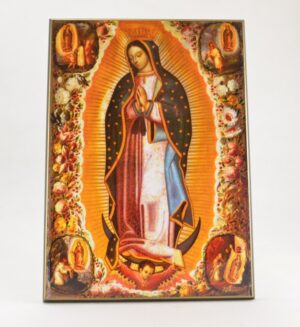 Panna Maria z Guadalupe – obraz na dřevě
