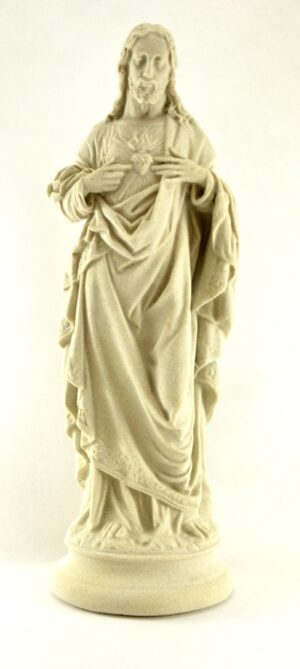 Nejsvětější Srdce Ježíšovo – socha lepený pískovec 42 cm