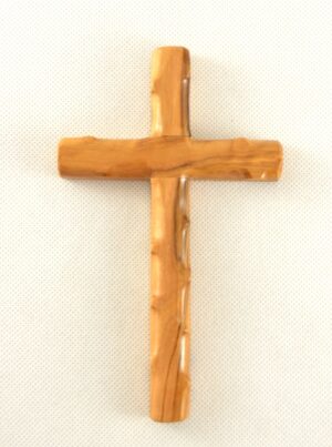 Křížek z olivového dřeva “trnitý”