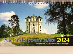 Kalendář 2024 – Mariánská poutní místa Čech, Moravy a Slezska