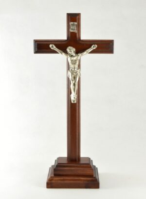 Kříž na na podstavci – velký, 34 cm