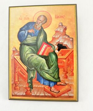 Svatý Jan evangelista – obraz na dřevě
