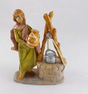 Figurka do Betléma – žena u studny